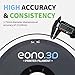EONO3D 95A TPU Filament, 1.75 mm, Flexible Filament, Soft, 1 kg Cardboard Spool, Measurement Accuracy +/- 0.03 mm, Suitable for Most FDM Printers, Black