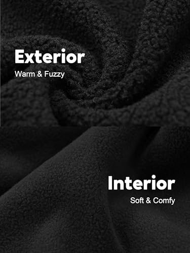 Toddler Girls Fleece Jacket Fleece Full Zip Hooded Jacket with Pockets Fall Winter Fuzzy Outwear Coat for Girls3