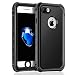 iPhone 7 Waterproof Case, Easylife IP68 Certified Snowproof Shockproof Dirtproof Shield Case and Cover Perfectly Fit for iPhone 7-Black