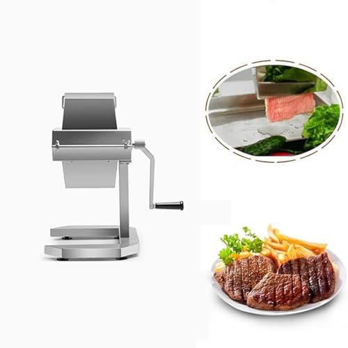 Ablandador y cortador de carne, herramienta de acero inoxidable para ablandar y marinar cortes duros, ideal para cocineros caseros y chefs profesionales