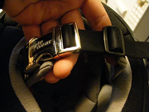 Black Metal Strongest Motorcycle Dirt Bike Helmet Quick Release Helmets Chin Strap Buckle #TOP6