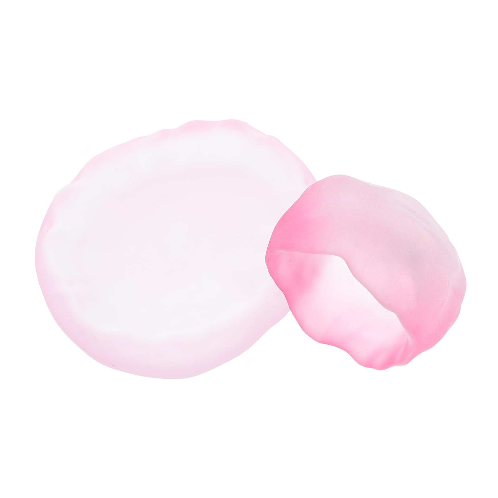 LABRIMP 2 Juegos Taza de Té de Vidrio Resistente al Calor con Platillo Juego de Japonés Rosa y Copa Artesanal para Infusiones Kung Fu para Café y Té Diario
