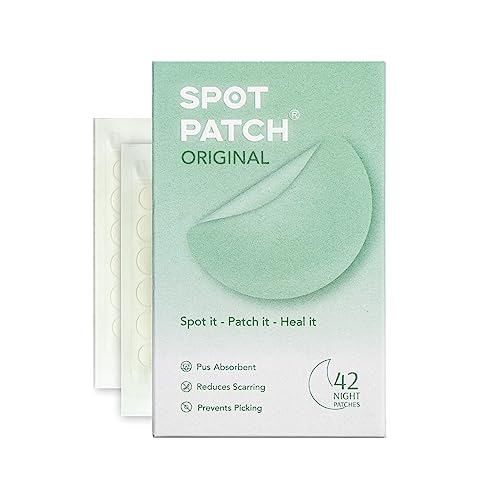 Original(42 Dots | 3 Sizes) Hydrocolloid Waterproof Patches | For Active Surface Acne | Absorbs Pimple Overnight, Reduces Excess Oil | For All Skin Types | Made in Korea – Pack Of 1