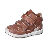 RICOSTA Jungen Lauflernschuhe Zack,Kinder Boots,WMS:Mittel,lose Einlage,Sympatex,Klettstiefel,Booties,wasserdicht,nugat (270),27 EU