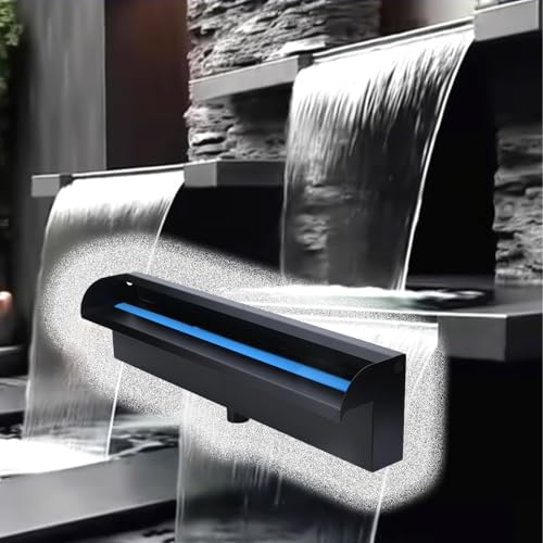 Cascade compacte pour jardins facile à installer avec kit personnalisable