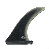 YEPSURF ロングボード フィン Single Tab タイプ 9インチ 9'' 8" 10" センターフィン ファイバーグラス (9インチ)