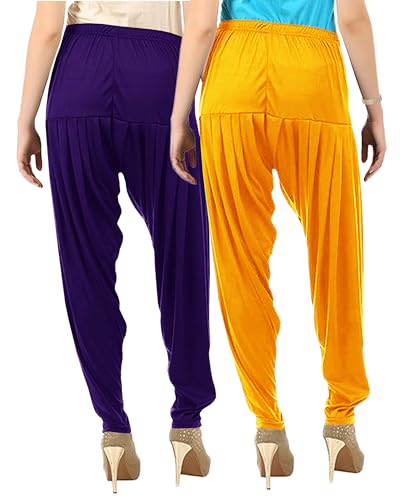 Image of Buy That Trendz Patiala Salwar for Women Relaxed Fit Viscose Patiyala Salwar Harem Bottom Pants