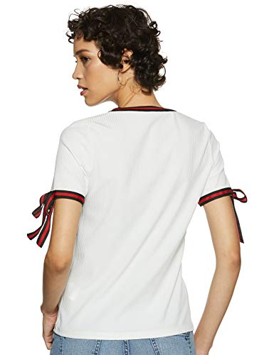 Image of Jealous 21 Women's Plain Regular Fit T-Shirt