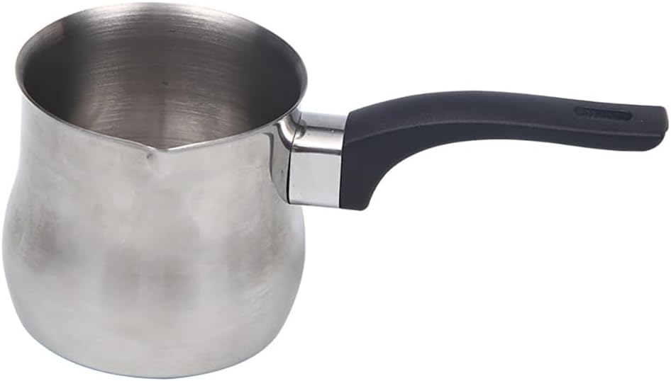 Milk Frothing Pitcher 22Oz Stainless Steel Espresso Steaming Jug with Ergonomic Handle for Latte Art Home Coffee Brewing and Milk Frothing Cylinder