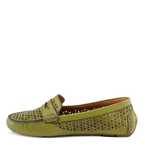 Image of Spring Step Crain Women's Laser-Cut Out Moccasin with Removable Insole