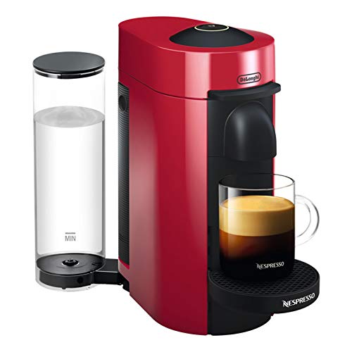 Nespresso Vertuo Plus Máquina de Café y Espresso, Cafetera Automática de Cápsulas con Sistema de...