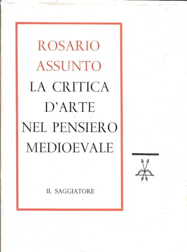 La critica d'arte nel pensiero medioevale