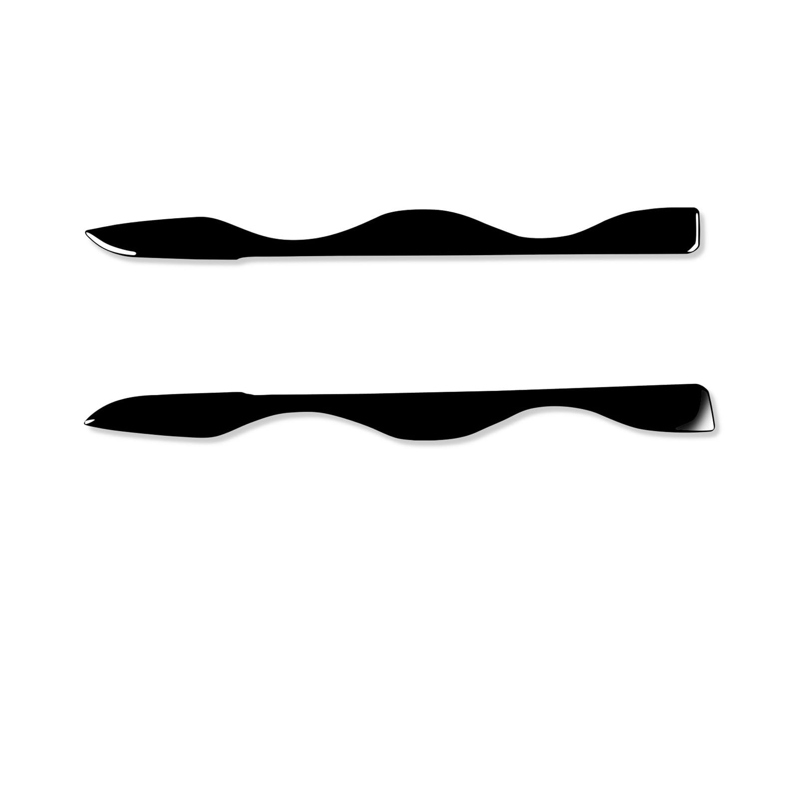 Adesivo Decorativo per palpebre dei fari Anteriori, per BMW Serie 5 E34 1988-1996, Kit carrozzeria, Accessori Tuning, palpebre dei fari.