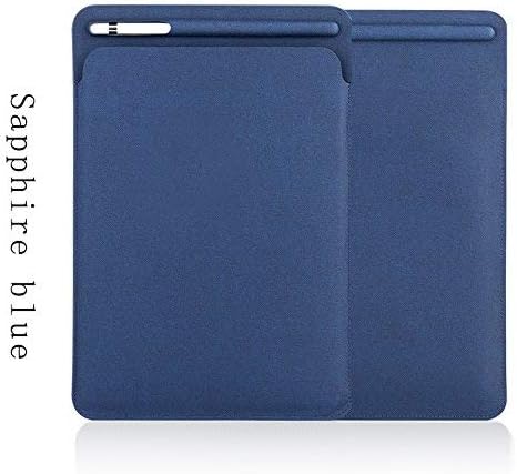 Jhanvi 9.7-10.5 Inch Sleeve Case, iPad Pro 10.5 Protective Case Cover with Pencil Holder (Blue)