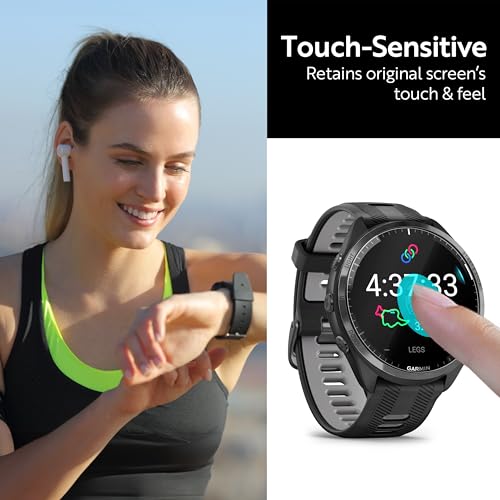 Image of ArmorSuit 6 Pack for Garmin Forerunner 965 (47mm) Matte Screen Protector Anti-Glare MilitaryShield TPU Film - Made in USA