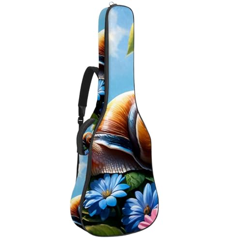 Sac pour guitare acoustique imperméable 104 cm avec poches et motifs
