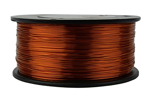 Image of TEMCo 22 AWG Copper Magnet Wire - 1.5 lb 752 ft 200C Magnetic Coil Winding