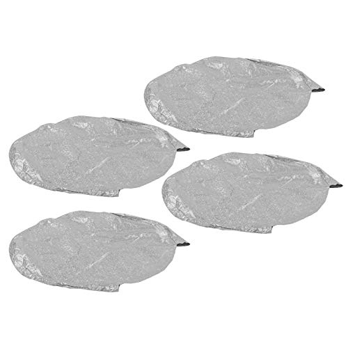 Image of Set of 4 Tire Covers, RV Wheel Covers Waterproof Aluminum Film Anti? Tyre Protector Sun Rain Snow Protector for Car Truck SUV RVs(23 25 ??feet) radabdeckung