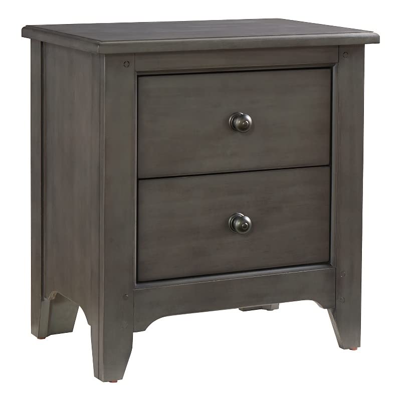 Westwood Design2 Drawer Nightstand,Dusk