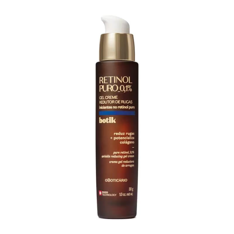 Gel Creme Redutor de Rugas Bo.tik Retinol Puro 0,1% 30g