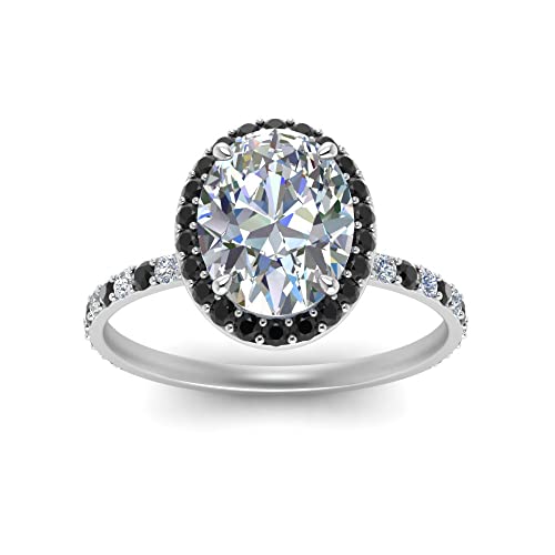 Image of Choose Your Gemstone Oval Halo Ring 925 Sterling Silver Oval Shape Halo Engagement Rings Gemstone Wedding Promise Gift Casual Wear Party Wear Daily Wear Office Wear US Size 4 to 12