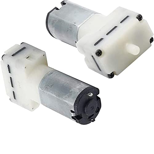 Image of Mini Air Pump Motor DC 3V 12A Micro Vacuum Pump for Aquarium Tank Oxygen Circulate DIY Projects,Pack of 2