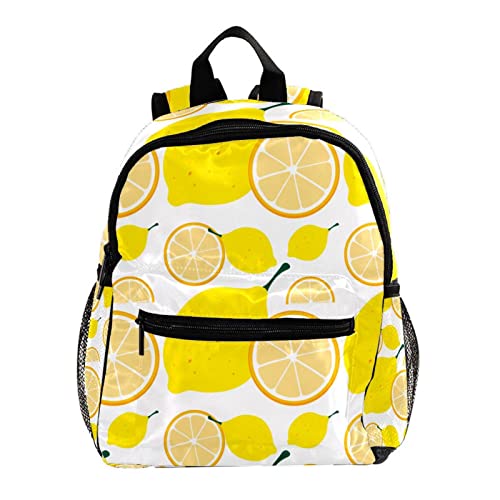 Mochila mini para niños que soluciona el desorden escolar con diseño de limón