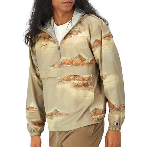 Image of Champion Men's Jacket, Stadium Full-zip Jacket, Wind Resistant, Water Resistant Jacket for Men