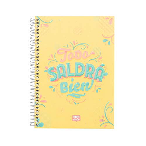 Mr. Wonderful Quaderno a spirale A5 - tutto andrà