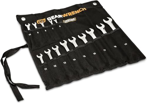 Image of GEARWRENCH 14 Piece 6 Point Combination Metric Wrench Set | 81925 (Pack of 10)
