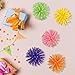 Fun Express Mini Porcupine Balls for Kids - Bulk Set of 72 in Bright Assorted Colors - Party Favor Toys and Handouts