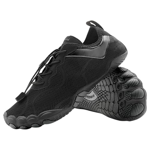 Freiluftkind El Original – Zapatillas Barefoot Antideslizantes Kokoda Negro/Talla 39 EU – La Zapatilla Barefoot Aventura – Zapatillas de Running Barefoot