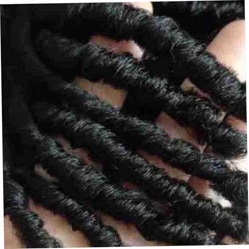 Perruque dreadlock courte pour hommes noirs tresses faciles