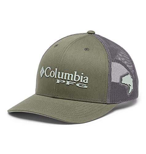 Image of Columbia Unisex Adult PFG Logo Mesh Ball Cap