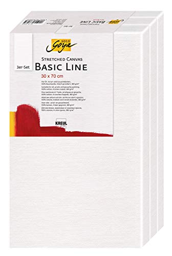 Châssis en bois Solo Goya KREUL 633070 avec toile de coton tendue