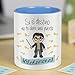 La mente es Maravillosa - Taza con Frase y Dibujo. Regalo Original y Gracioso (Si el Destino no te Abre la Puerta Alohomora)