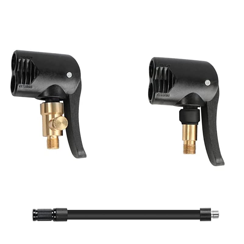 2 Connettori Valvola Pneumatica - Ugello Universale In Ottone Per Gonfiatori - Foto 7