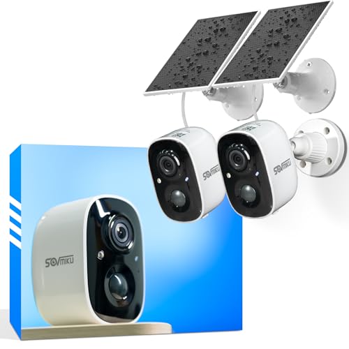SOVMIKU CG6 — 2K Outdoor Solar Camera