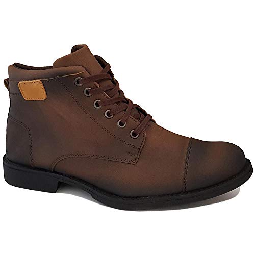 Bota Coturno Masculina Filtren Casual Estilo - Café - 38
