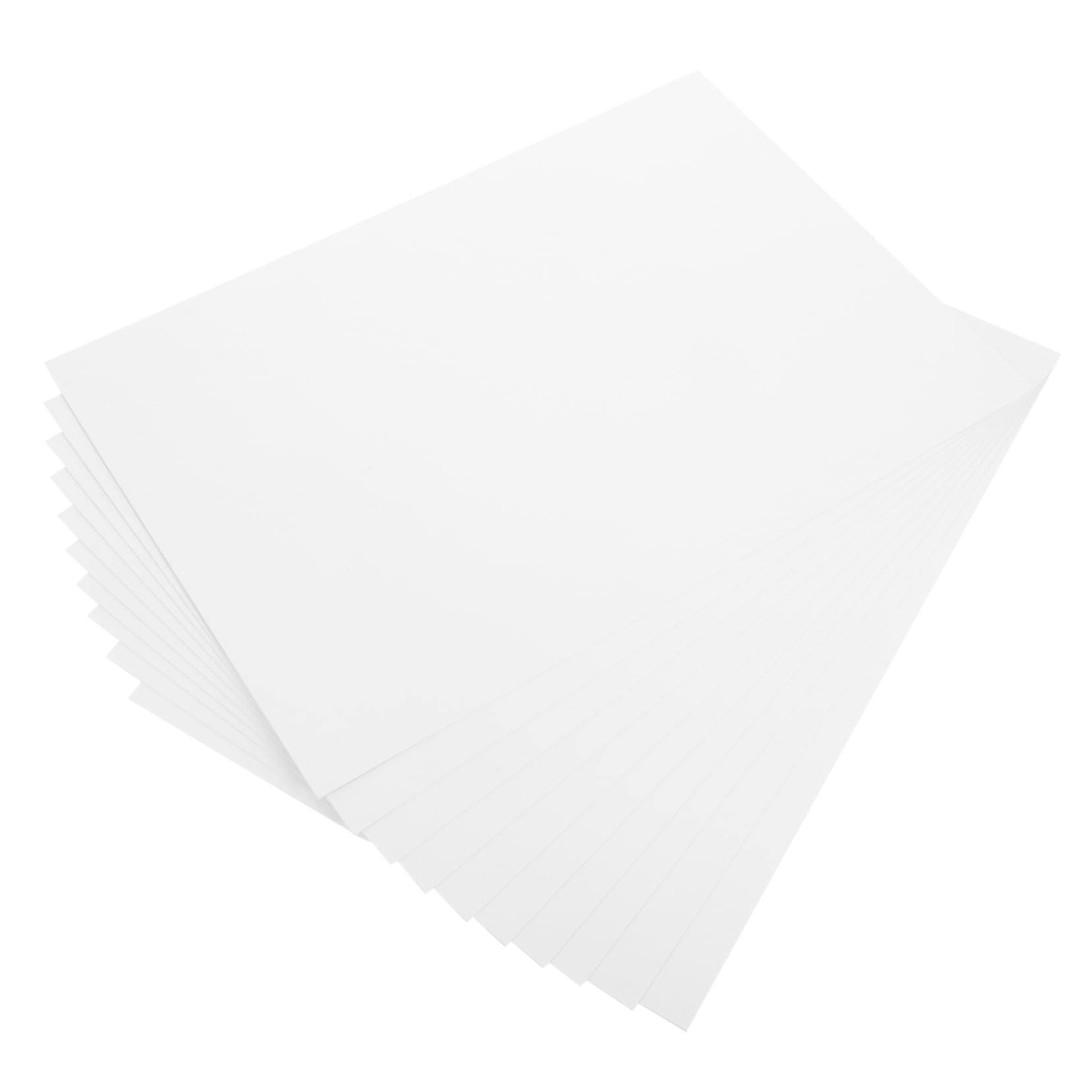 Papier Aquarelle Texturé 8k 600g, 10 Feuilles Blanches
