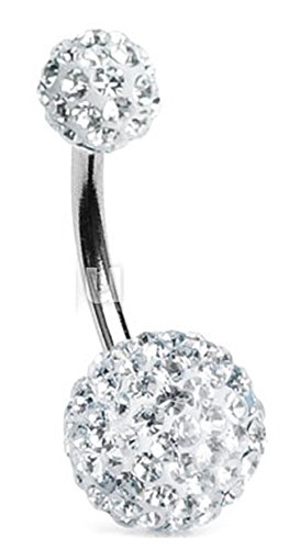 Anelli Ombelico In Acciaio Inossidabile 14G | 5 Pezzi, 6/8/10mm | Gioielli Piercing Professionale - Foto 3