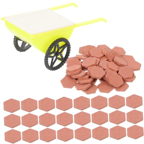 Vaguelly Mini Ziegelsteine Für Gartenmauern Miniatur-sechsecksteine Bausteine Für Kleine Häuser Sandkastensteine DIY-bausteine Sand Vaguelly Mini Ziegelsteine Für Gartenmauern Miniatur-sechsecksteine Bausteine Für Kleine Häuser Sandkastensteine DIY-bausteine Sand