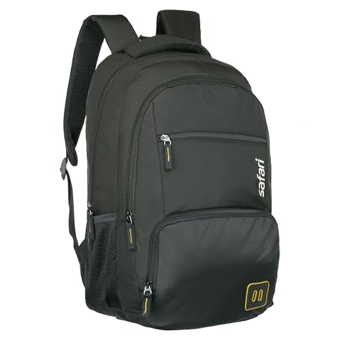 Safari 36 Litre spacious/large laptop backpack,college bag, travel bag for men and women, (Twin Pro Olive)