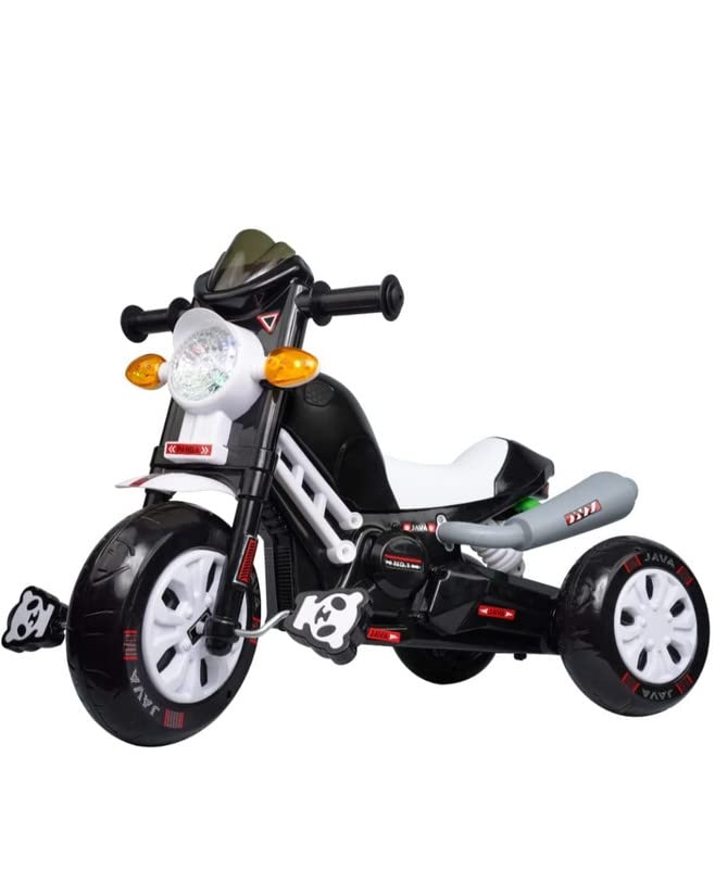 Royal Toys Stylish Java Bullet Type Bike Pedal Tricycle for Kids (35