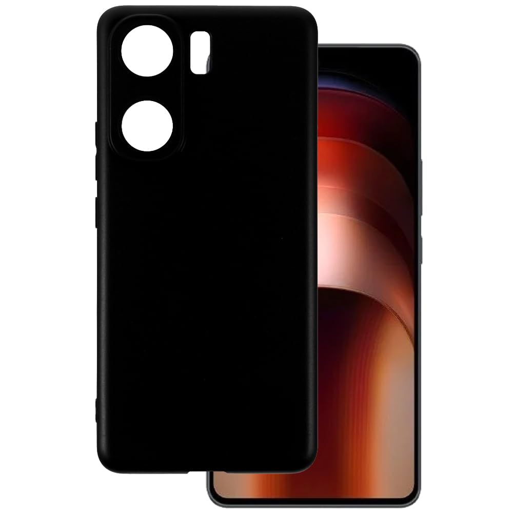 Cassby Sleek Back Cover Case for iQoo Neo 9 Pro 5G | Slim Fit Protective Design | Ultra Matte Finish | Camera Protection Bump | Soft Silicon Back Cover Case (Black) (B0CWGHNZLD) Amazon Price History, Amazon Price Tracker