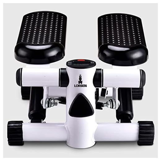 Mini Stepper Simulador de Caminhada com Monitor LCD Exercícios Pernas Glúteos GT6178-W
