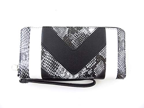 I.N.C. Averry Zip-Around Snake Printed Wallet