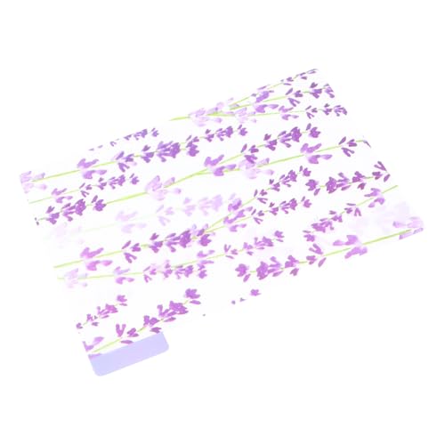 Sarini 12PCS Binder Dividers A5 Divider Strips 6 Holes PVC Insertable Binder Index Pages Plastic Index Labels Binder Dividers for Notebook Travel Diary Planner (6 Floral Styles) - Image 4