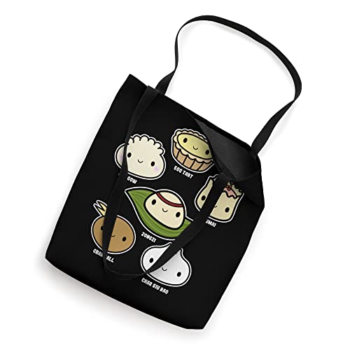 Bolsa Tote Kawaii Dim Sum Friends Aesthetic Hong Kong miniatura 2