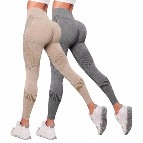 Pantalon de sport pour femme stretch et taille haute adapté au fitness et running actif